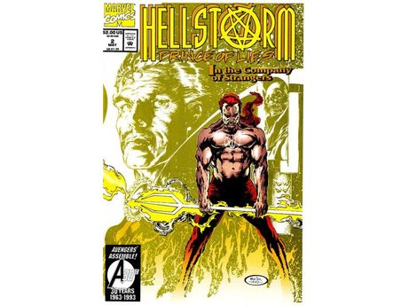 Comic Books Marvel Comics - Hellstorm Prince Of Lies 002 (Cond. VG) - 19622 - Cardboard Memories Inc.