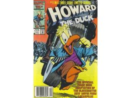 Comic Books Marvel Comics - Howard The Duck Movie 001 (Cond. VG) - 19661 - Cardboard Memories Inc.