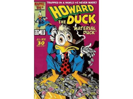 Comic Books Marvel Comics - Howard The Duck 033 (Cond. VG) - 19664 - Cardboard Memories Inc.