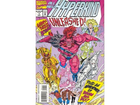 Comic Books Marvel Comics - Hyperkind Unleased (Cond. VF-) - 19652 - Cardboard Memories Inc.
