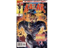 Comic Books Marvel Comics - Ka-Zar (1997) 005 (Cond. VG) 20781 - Cardboard Memories Inc.