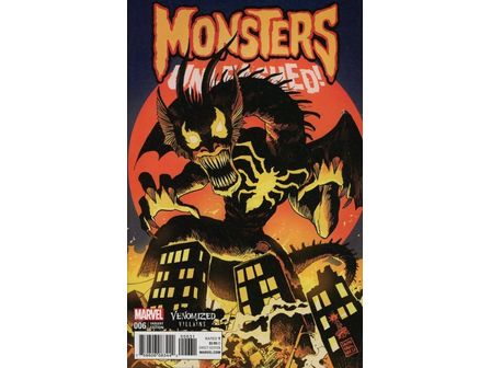 Comic Books Marvel Comics - Monsters Unleashed 006 Venomized Variant (Cond. VF-) - 19492 - Cardboard Memories Inc.
