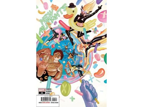 Comic Books Marvel Comics - New Mutants (2020) 011 (Cond. FN+) 20645 - Cardboard Memories Inc.