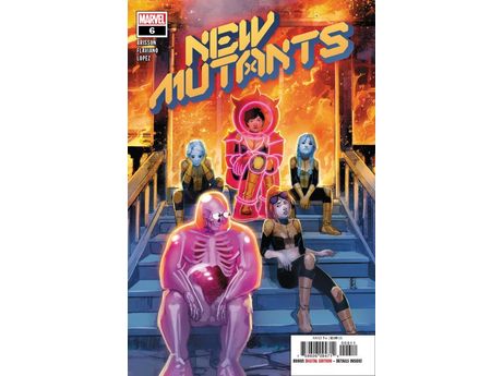 Comic Books Marvel Comics - New Mutants (2020) 006 (Cond. FN+) 20641 - Cardboard Memories Inc.