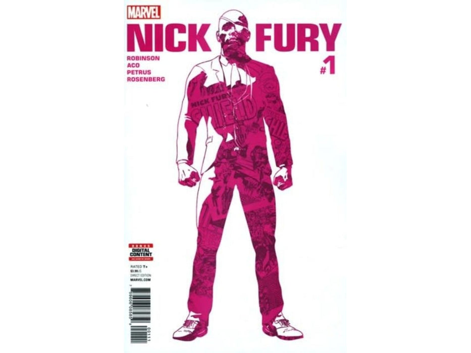 Comic Books Marvel Comics - Nick Fury (2017) 001 (Cond. VF-) - 18689 - Cardboard Memories Inc.