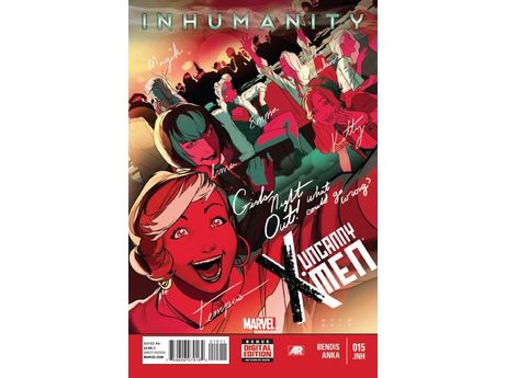 Comic Books Marvel Comics - Uncanny X-Men (2014) 015 (Cond. VF-) 20763 - Cardboard Memories Inc.
