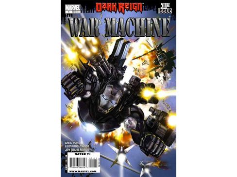 Comic Books Marvel Comics - War Machine 001 (Cond. FN+) 20237 - Cardboard Memories Inc.