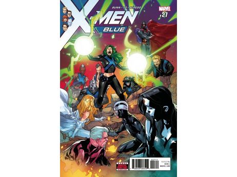 Comic Books Marvel Comics - X-Men Blue 027 (Cond. VF-) 20745 - Cardboard Memories Inc.