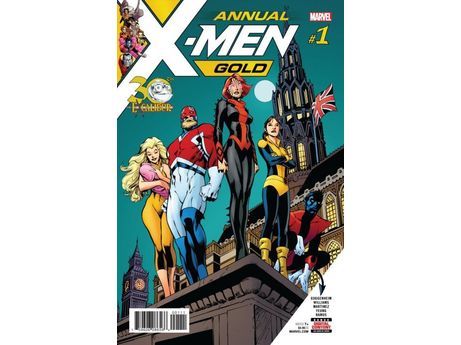 Comic Books Marvel Comics - X-Men Gold Annual 001 (Cond. VF-) 20733 - Cardboard Memories Inc.
