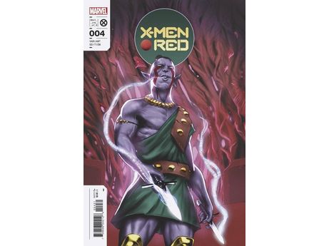 Comic Books Marvel Comics - X-Men Red (2022) 004 Clarke Variant (Cond. VF-) 20768 - Cardboard Memories Inc.