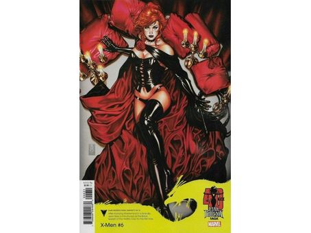 Comic Books Marvel Comics - X-Men (2019) 006 Dark Phoenix Variant (Cond. FN+) 20610 - Cardboard Memories Inc.