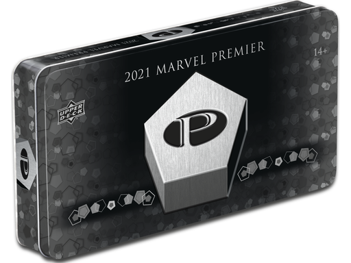 Non Sports Cards Upper Deck - 2021 - Marvel Premier - Tin Hobby Box - Cardboard Memories Inc.