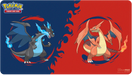 Trading Card Games Ultra Pro - Pokemon - Mega Charizard X and Mega Charizard Y - Playmat - Cardboard Memories Inc.