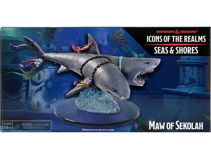 Role Playing Games Wizards of the Coast - Dungeons and Dragons - Icons of the Realms - Seas and Shores - Maw of Sekolath - Cardboard Memories Inc.