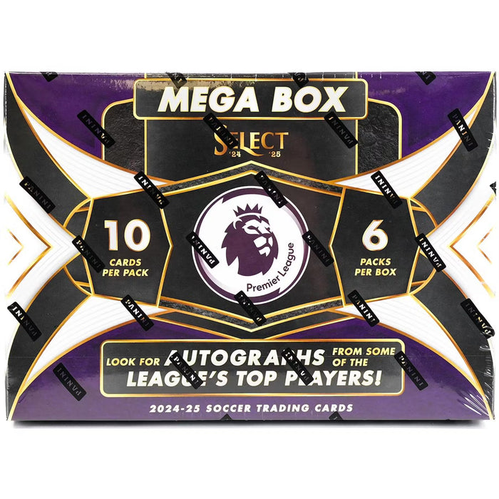Sports Cards Panini - 2024-25 - Football - Select - Premier League EPL - Mega Box - Cardboard Memories Inc.