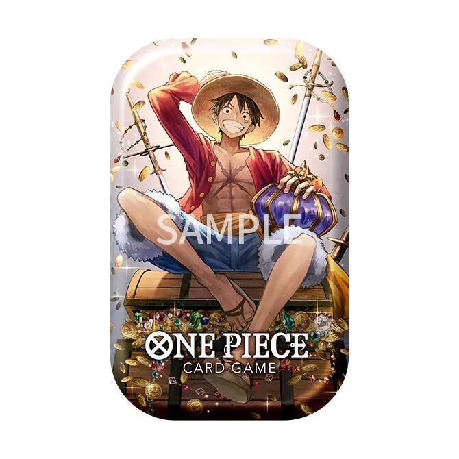 collectible card game Bandai - One Piece Card Game - Vol. 2 - Tin Pack Set - Monkey D. Luffy - Cardboard Memories Inc.