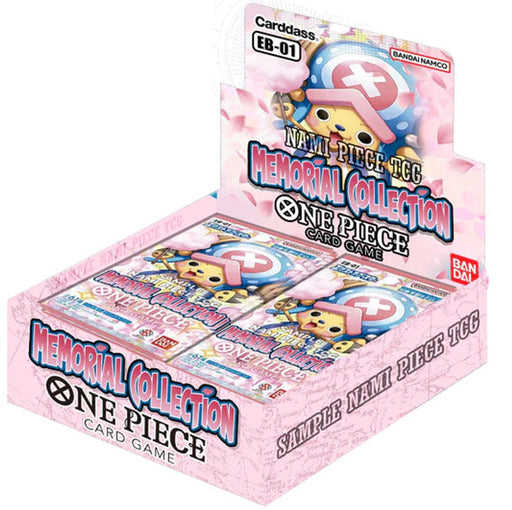 collectible card game Bandai - One Piece Card Game - Memorial Collection - Extra Booster Box - Cardboard Memories Inc.