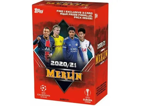 Sports Cards Topps - 2020-21 - Soccer - UEFA Champions League - Merlin - Blaster Box - Cardboard Memories Inc.