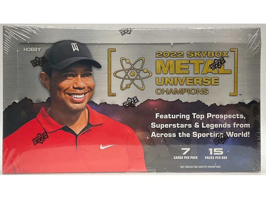 Sports Cards Upper Deck - 2022 - Skybox Metal Universe Champions - Hobby Box - Cardboard Memories Inc.