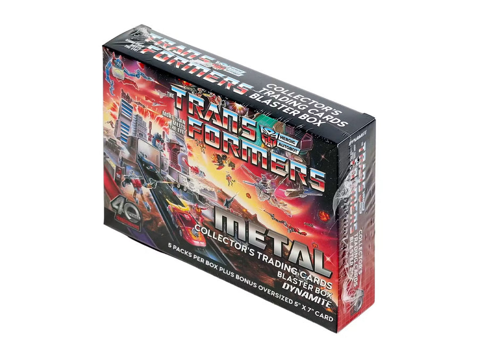 Dynamite Entertainment - Transformers - Metal - 40th Anniversary - Blaster Box