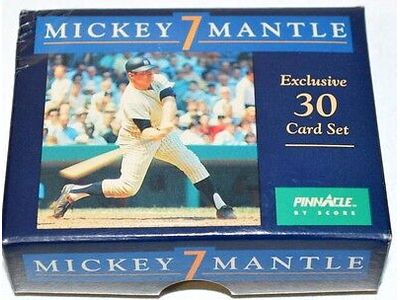 Sports Cards Score - 1992 - Baseball - Pinnacle Mickey Mantle - New York Yankees - 30 Card Set - Cardboard Memories Inc.