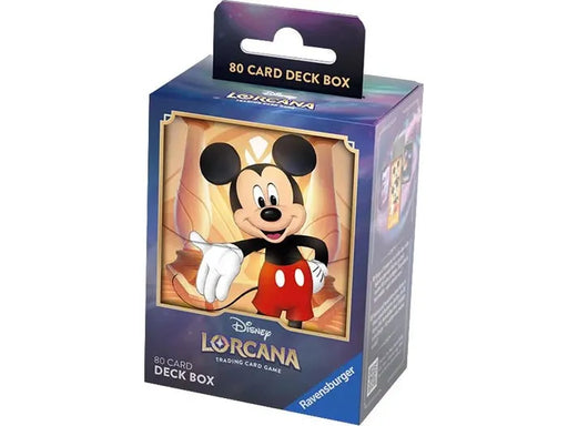 Supplies Disney - Lorcana - Deck Box - Mickey Mouse - Cardboard Memories Inc.