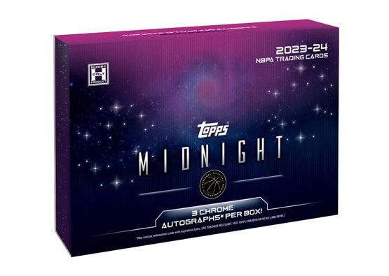 Sports Cards Topps - 2023-24 - Basketball - Midnight - Hobby Box - Cardboard Memories Inc.