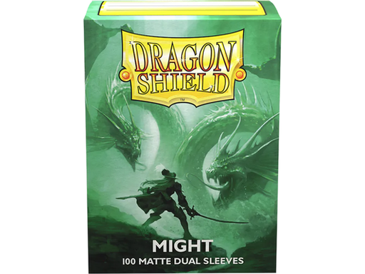 Supplies Arcane Tinmen - Dragon Shield Dual Sleeves - Might Matte - Standard - Package of 100 - Cardboard Memories Inc.