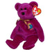 Plush TY Beanie Baby - Millennium the Bear - Cardboard Memories Inc.