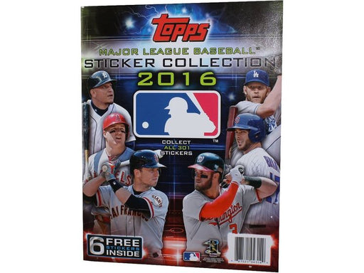 Non Sports Cards Topps - MLB - 2016  - Sticker Album - Cardboard Memories Inc.