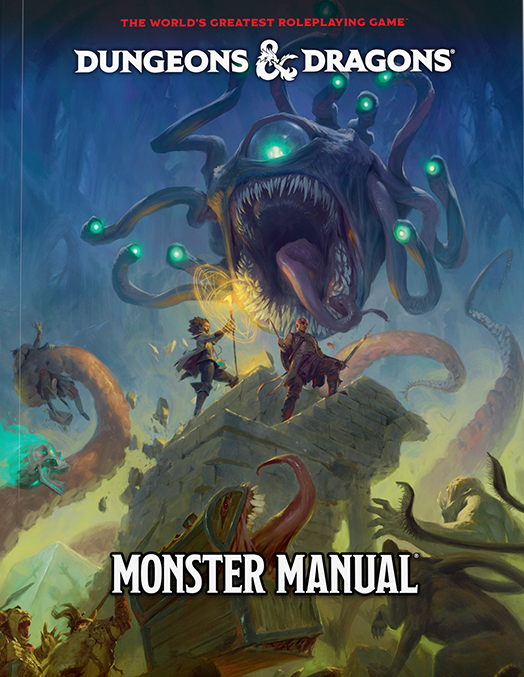 Role Playing Games Wizards of the Coast - 2024 - Dungeons and Dragons - 5th Edition - Monster Manual - Cardboard Memories Inc.