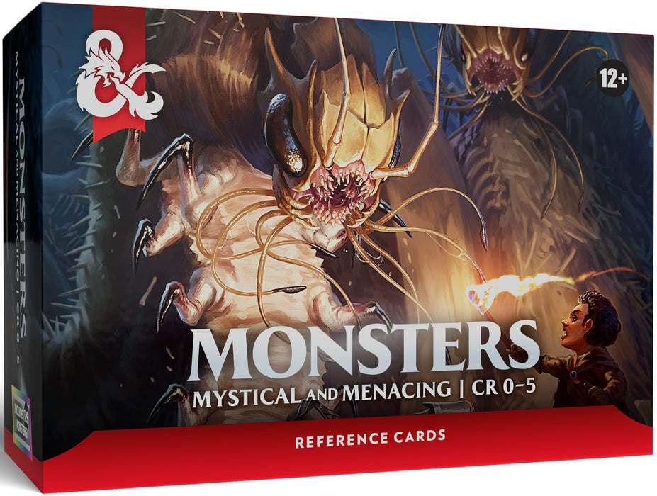 Wizards of the Coast - 2026 - Dungeons and Dragons - 5th Edition - Reference Cards - Monsters - Mystical and Menacing