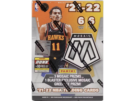 Sports Cards Panini - 2021-22 - Basketball - Mosaic - Blaster Box - Cardboard Memories Inc.