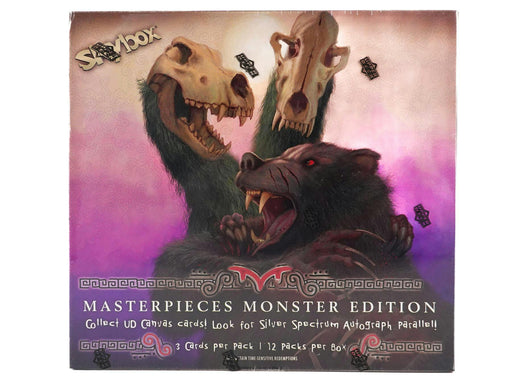 Non Sports Cards Upper Deck - Masterpieces - Monsters Edition - Hobby Box - Cardboard Memories Inc.