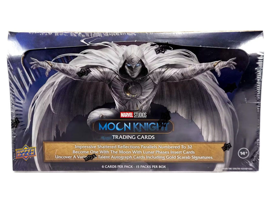 Non Sports Cards Upper Deck - Marvel Studios - Moon Knight - Hobby Box - Cardboard Memories Inc.