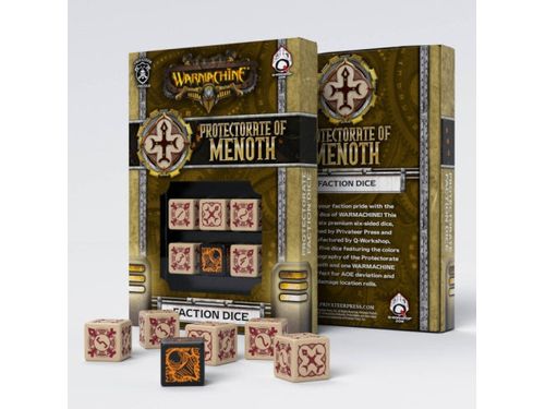Collectible Miniature Games Privateer Press - Warmachine - Protectorate Of Menoth - Dice - Cardboard Memories Inc.