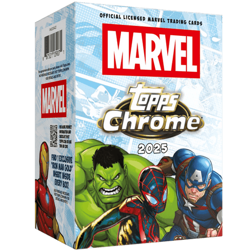 Sports Cards Topps - 2025 - Marvel - Chrome - Value Box - Cardboard Memories Inc.