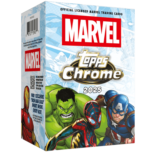 Sports Cards Topps - 2025 - Marvel - Chrome - Value Box - Cardboard Memories Inc.