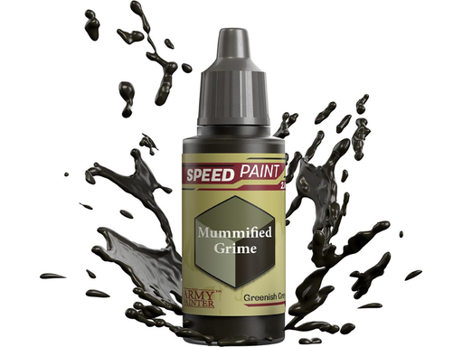 Paints and Paint Accessories Army Painter - Warpaints - Speedpaint - Mummified Grime - WP2078 - Cardboard Memories Inc.