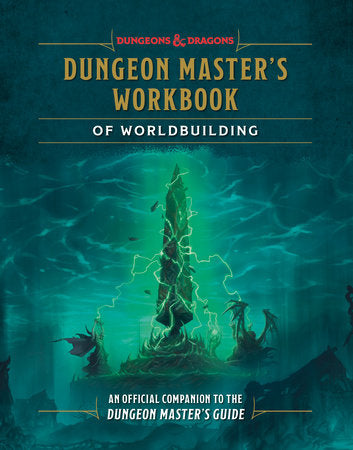Role Playing Games Wizards of the Coast - Dungeons and Dragons - Dungeon Master's Workbook of Worldbuilding - Cardboard Memories Inc.