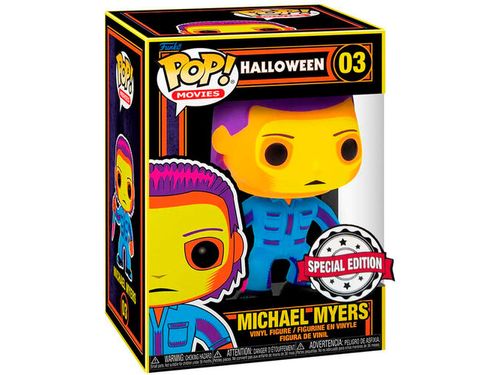 Action Figures and Toys POP! - Movies - Halloween - Michael Myers (BLKLT) Special Edition - Cardboard Memories Inc.