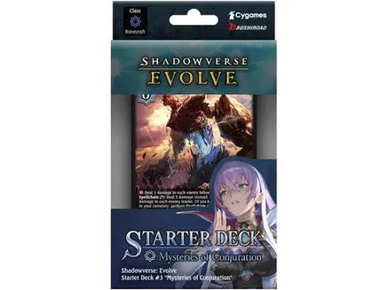 Trading Card Games Bushiroad - Shadowverse - Evolve - Mysteries of Conjuration - Starter Deck - Cardboard Memories Inc.