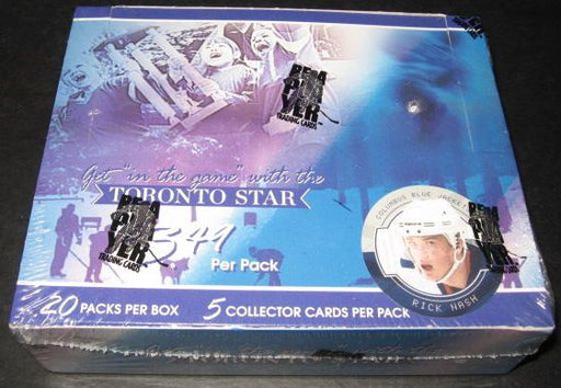 Sports Cards In the Game - 2003-04 - Hockey - Toronto Star - Retail Box - Rick Nash Variant - Cardboard Memories Inc.