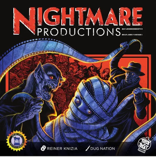 Board Games Trick or Treat Studios - Nightmare Productions - Cardboard Memories Inc.