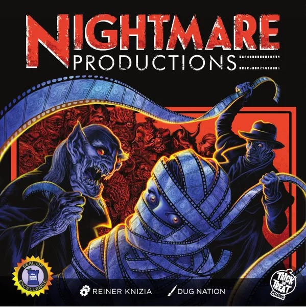 Board Games Trick or Treat Studios - Nightmare Productions - Cardboard Memories Inc.