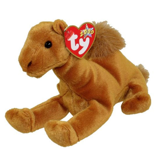 Plush TY Beanie Baby - Niles the Camel - Cardboard Memories Inc.
