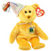 Plush TY Beanie Baby - November the Teddy Birthday Bear - Cardboard Memories Inc.