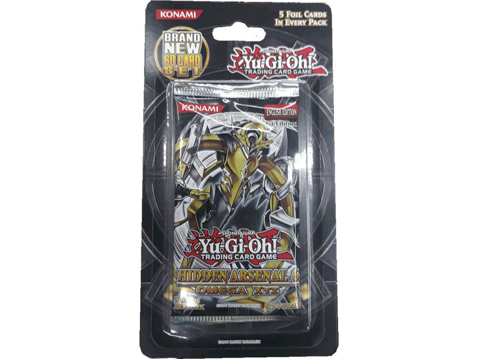 Trading Card Games Konami - Yu-Gi-Oh! - Hidden Arsenal 6 - Omega XYZ - Blister Pack - Cardboard Memories Inc.