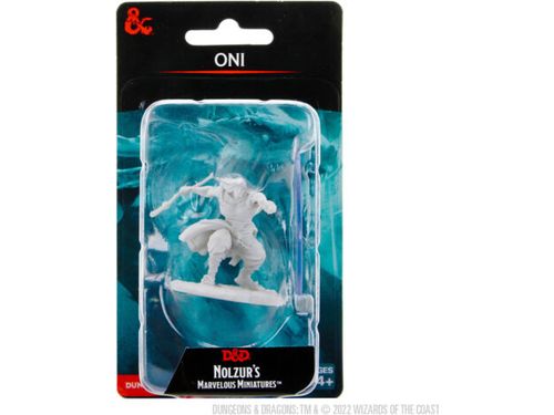 Role Playing Games Wizkids - Dungeons and Dragons - Unpainted Miniature - Nolzurs Marvellous Miniatures - Oni Female - 90490 - Cardboard Memories Inc.