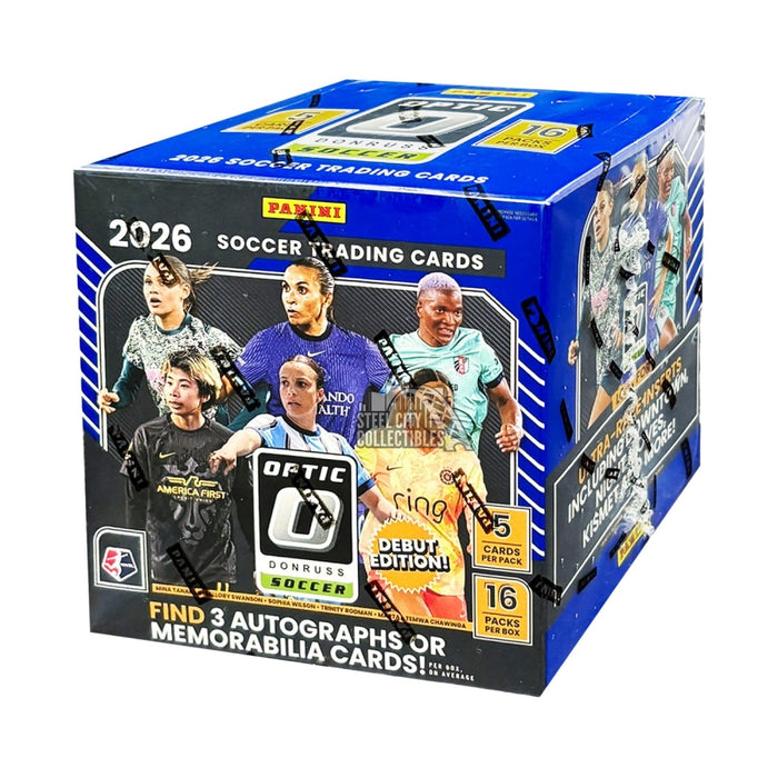 Panini - 2026 - Soccer - Donruss Optic - National Women's Soccer League - Hobby Box